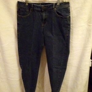 Lane Bryant jeans 14 short skinny Genius fit